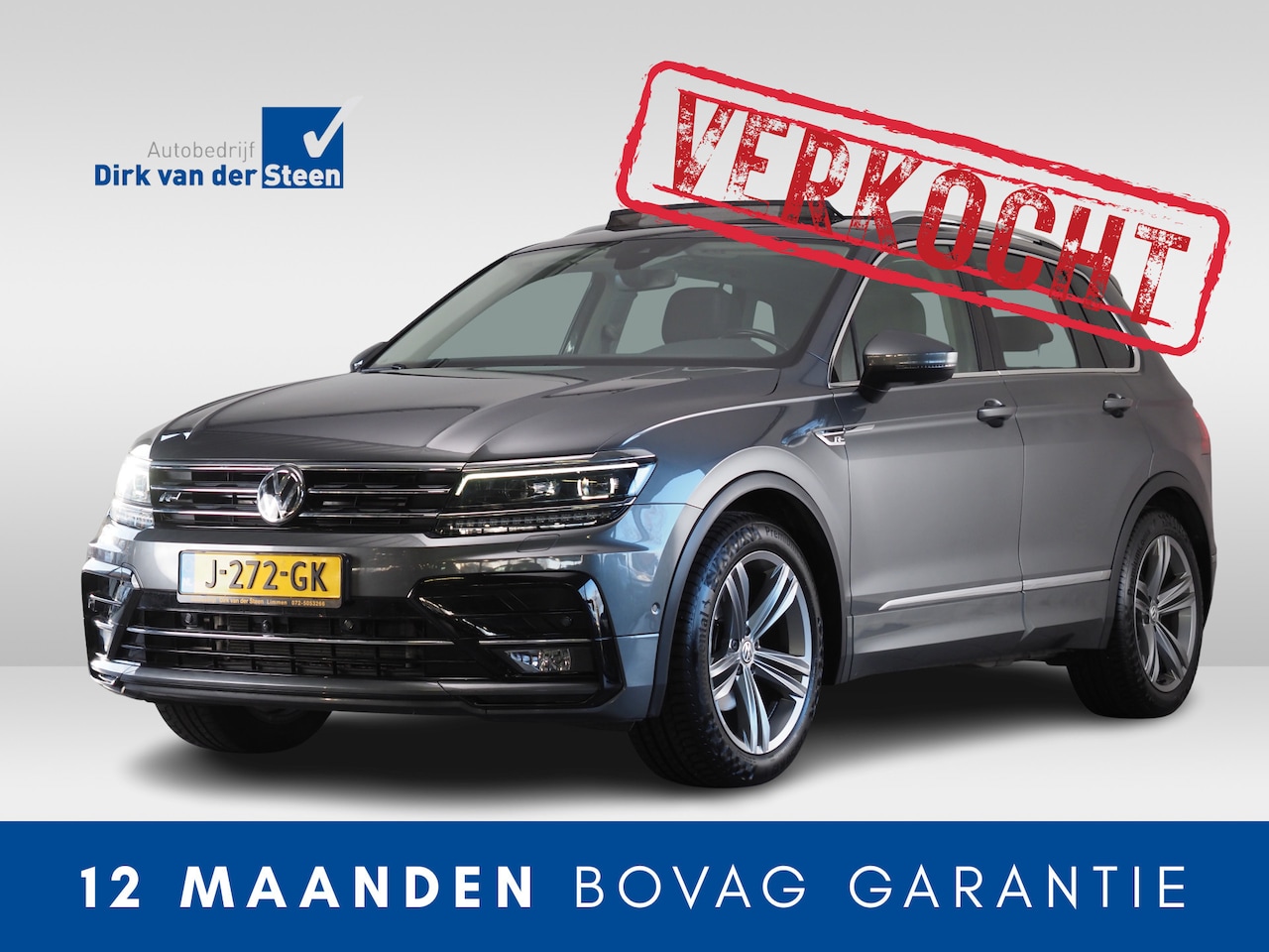 Volkswagen Tiguan - 1.5 TSI ACT Highline Business R | Leder intr. | Panorama Dak | Panoramadak | 360° Camera | - AutoWereld.nl