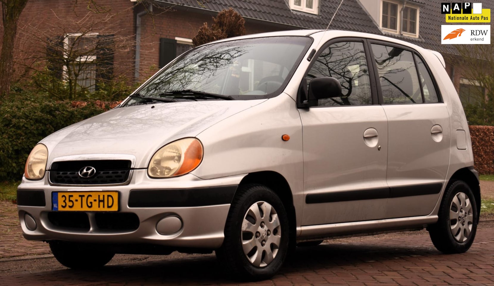 Hyundai Atos Spirit - 1.0i X MET AIRBAGS, ELEC. RAMEN EN MEER - AutoWereld.nl