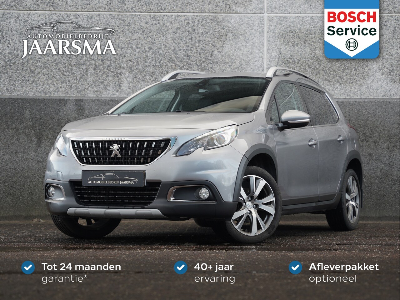 Peugeot 2008 - 130 pk GT-Line |Trekhaak |Climate Control |Half leder | - AutoWereld.nl