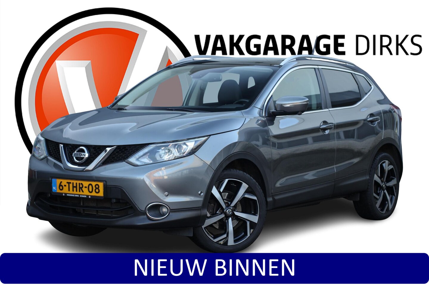 Nissan Qashqai - 1.2 Tekna ✅ Pano ✅ Leder ✅ 19-inch - AutoWereld.nl