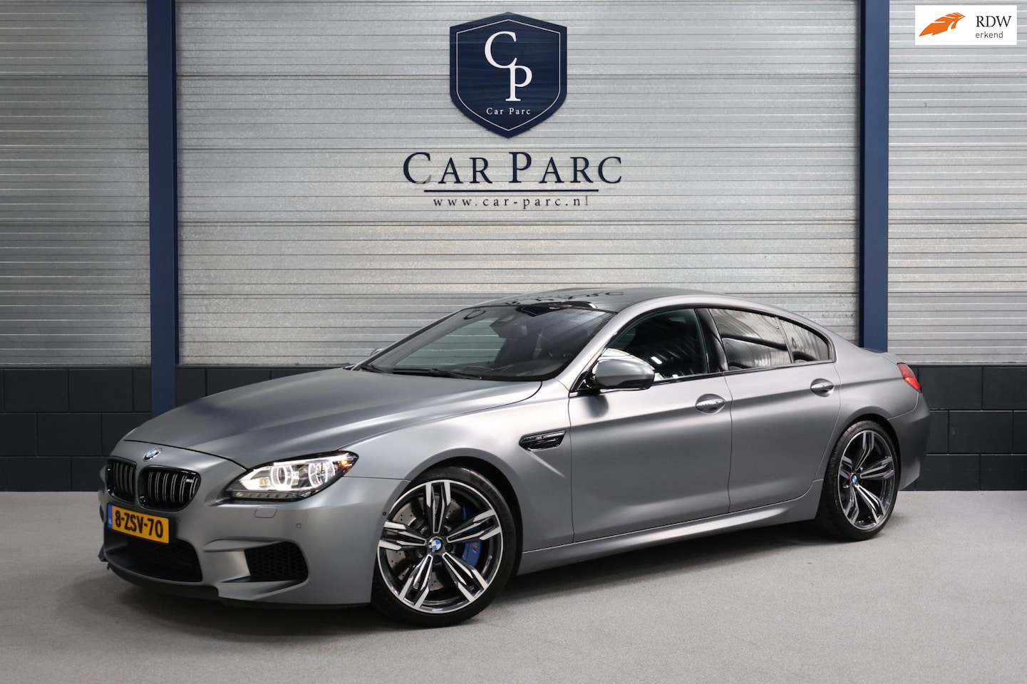 BMW 6-serie Gran Coupé - M6 MATT/FULL/CARBON DAK/LED/B&O/LEER+S.VERWARMING+MEMORY/20" LMV/CAM/CRUISE/ECC/12 MND GAR - AutoWereld.nl