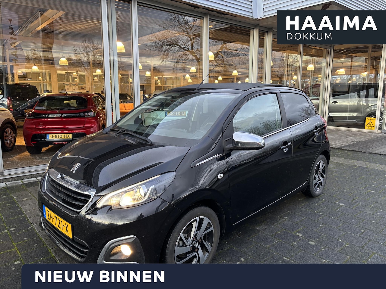 Peugeot 108 - 1.0 e-VTi Allure TOP! Apple Carplay | Camera | Automatische Airco | LM Velgen | Cabriolet - AutoWereld.nl