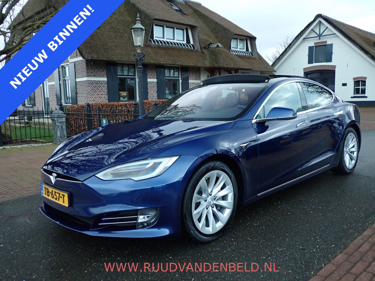 Tesla Model S - 75D MCU2 ENHANCED-AUTOPILOT SCHUIFDAK/LUCHTVERING/COLDCLIMATE - AutoWereld.nl