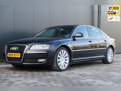 Audi A8 - 4.2 FSI Quattro Lang V8 350pk Facelift Leder Navi Youngtimer