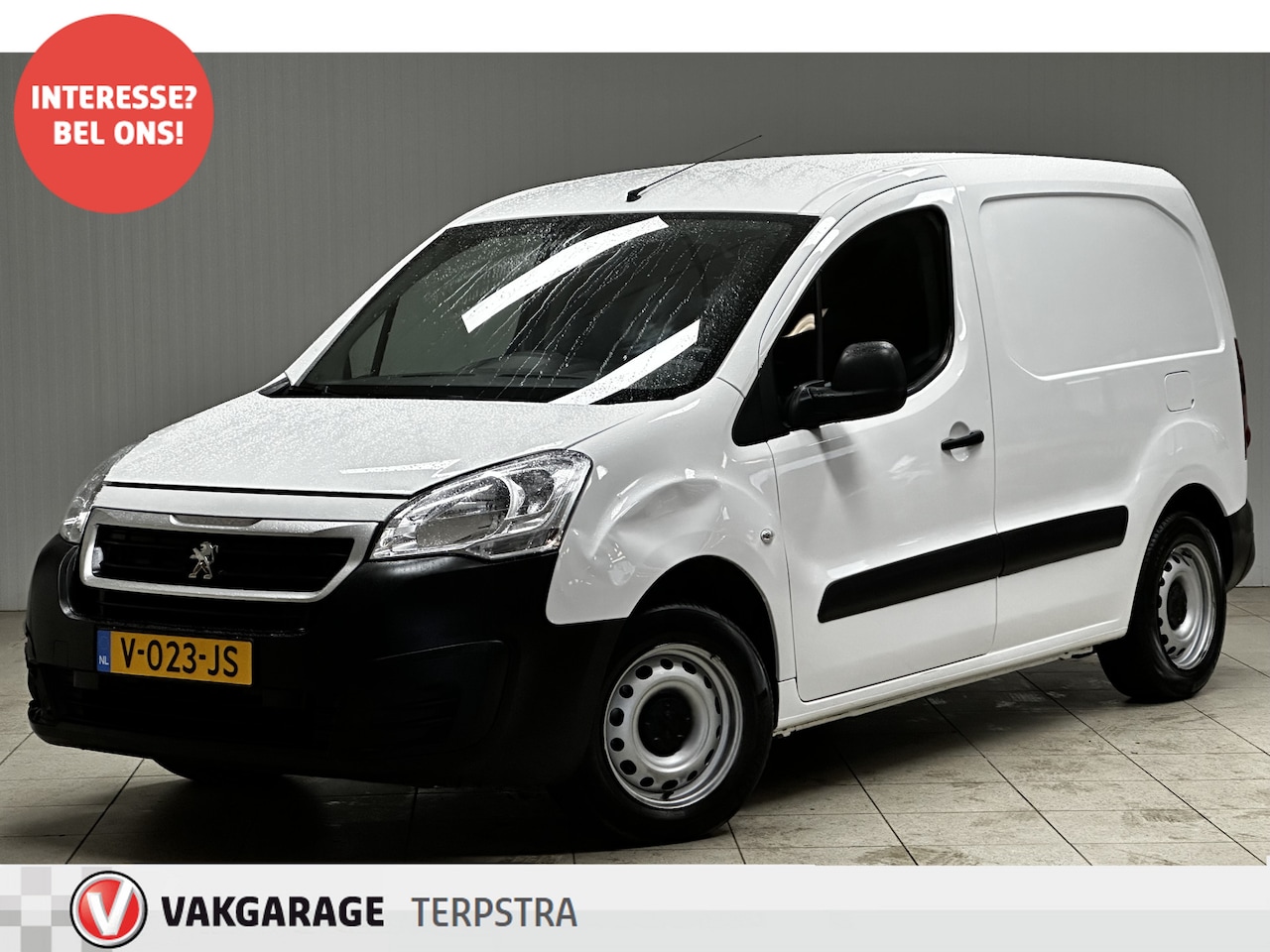 Peugeot Partner - 120 1.6 BlueHDi 100 L1 Pro./ Zij-Schuifdeur Rechts/ Trekhaak/ Cruise/ Radio-CD/ Elek.Pakke - AutoWereld.nl