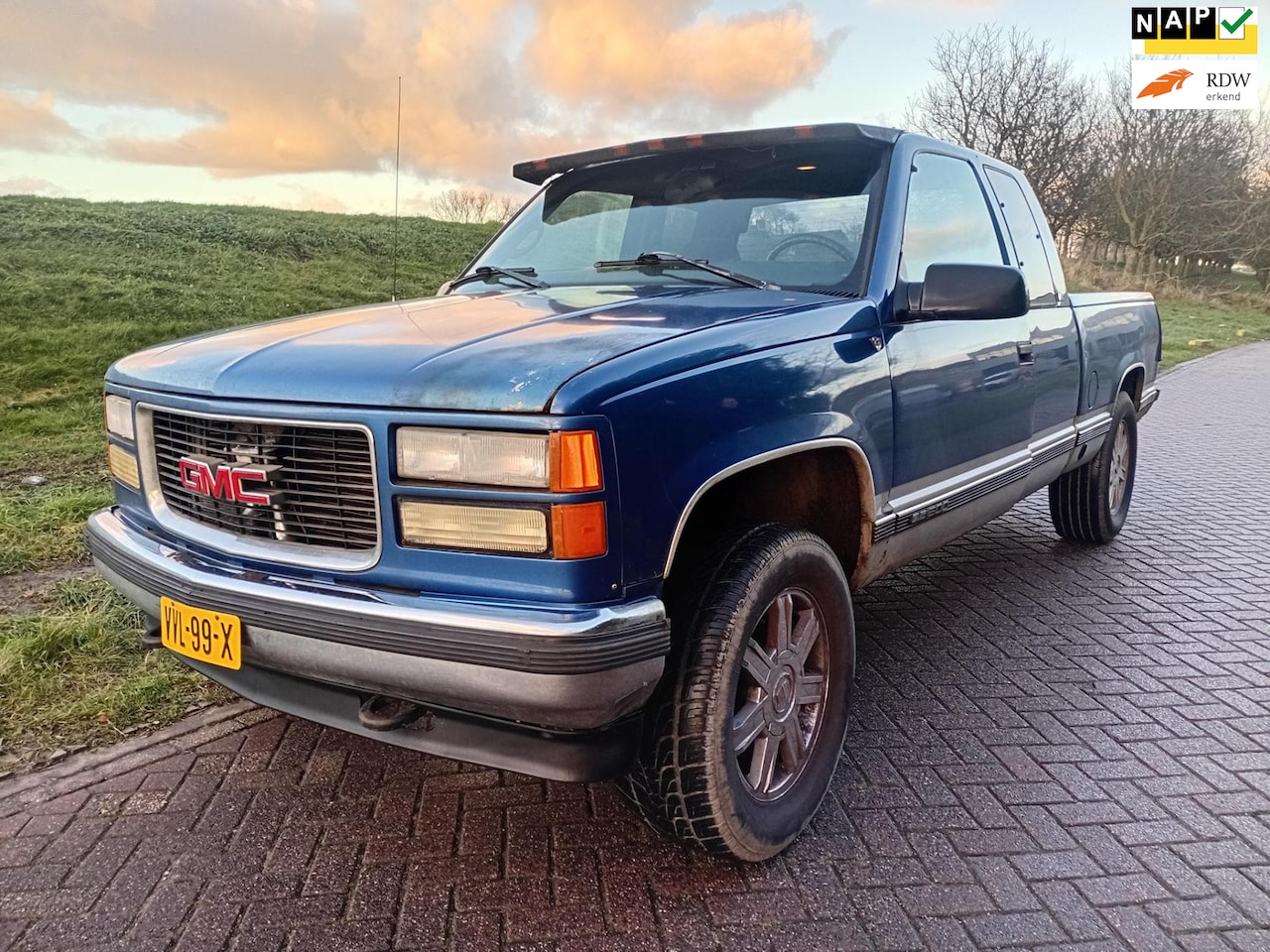 GMC Sierra 1500 - V8 Grijs Kenteken grootste tank LPG Airco LM Velgen Dubbel Cabine APK 07-'25 - AutoWereld.nl