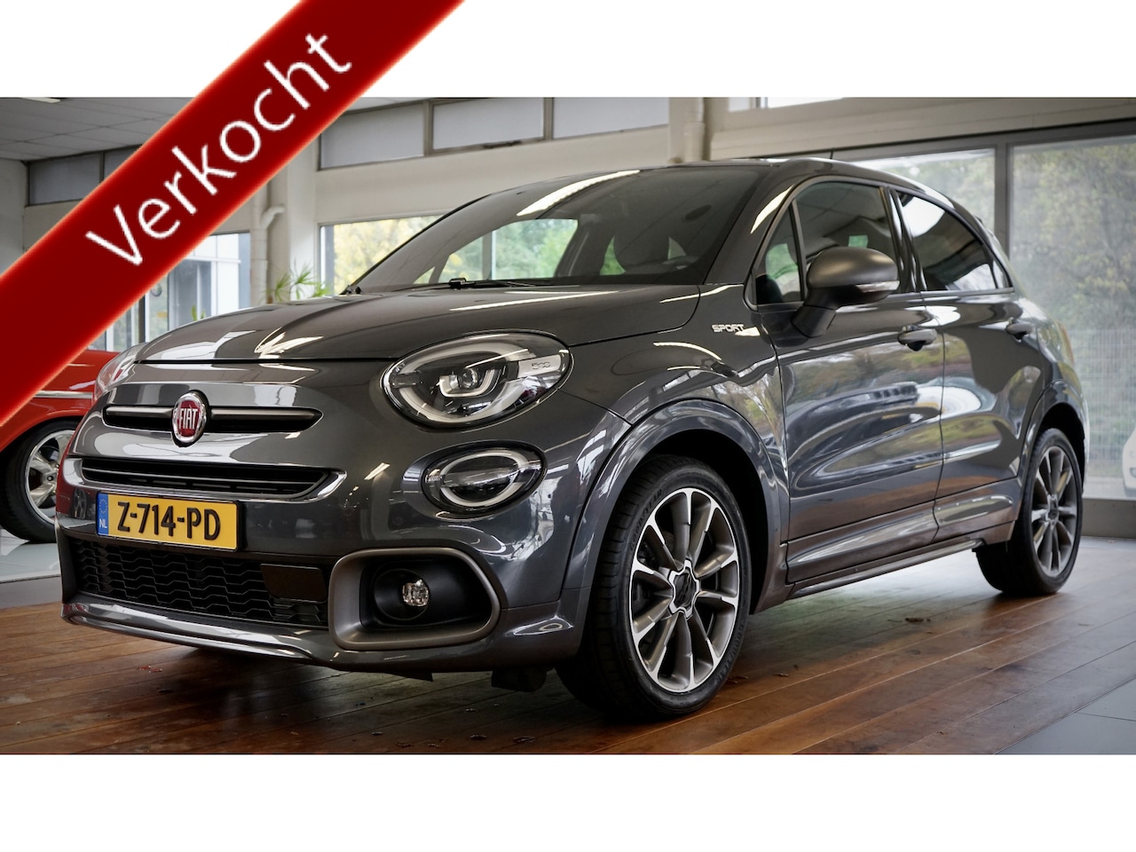 Fiat 500 X - 1.0 120pk Sport Full option, Electrische stoelen, led, camera, stoelverwarming - AutoWereld.nl