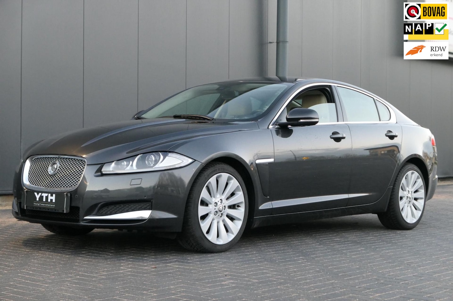 Jaguar XF - 3.0 V6 Supercharged 340pk Facelift Navi Leder Adaptieve Cruise control - AutoWereld.nl