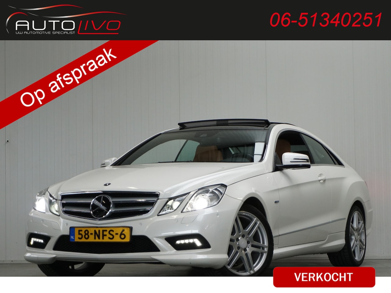 Mercedes-Benz E-klasse Coupé - 350 CGI Avantgarde NL AUTO! AMG! 292 PK! BOM VOL!! - AutoWereld.nl