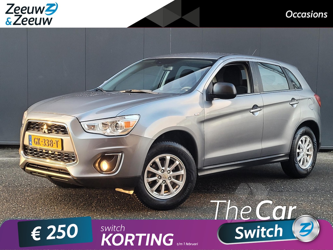 Mitsubishi ASX - 1.6 Cleartec Bright Climate control | Metallic lak | Trekhaak | Bovag garantie | NAP - AutoWereld.nl