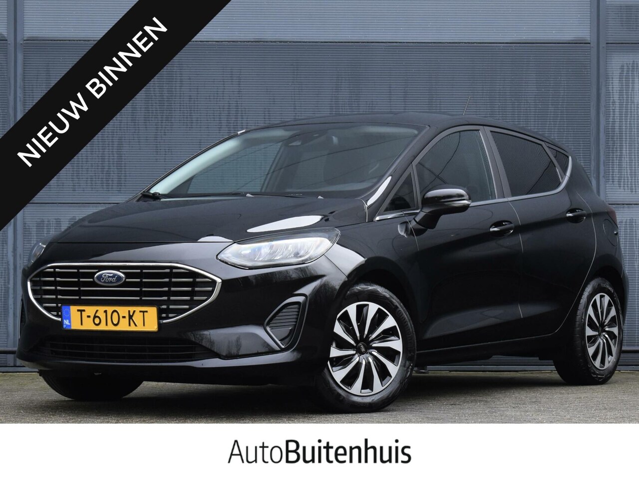 Ford Fiesta - 1.0 EcoBoost Hybrid Titanium X |KEYLESS START & ENTRY|CAMERA|CARPLAY|NAVI|LED|FABRIEKSGARA - AutoWereld.nl