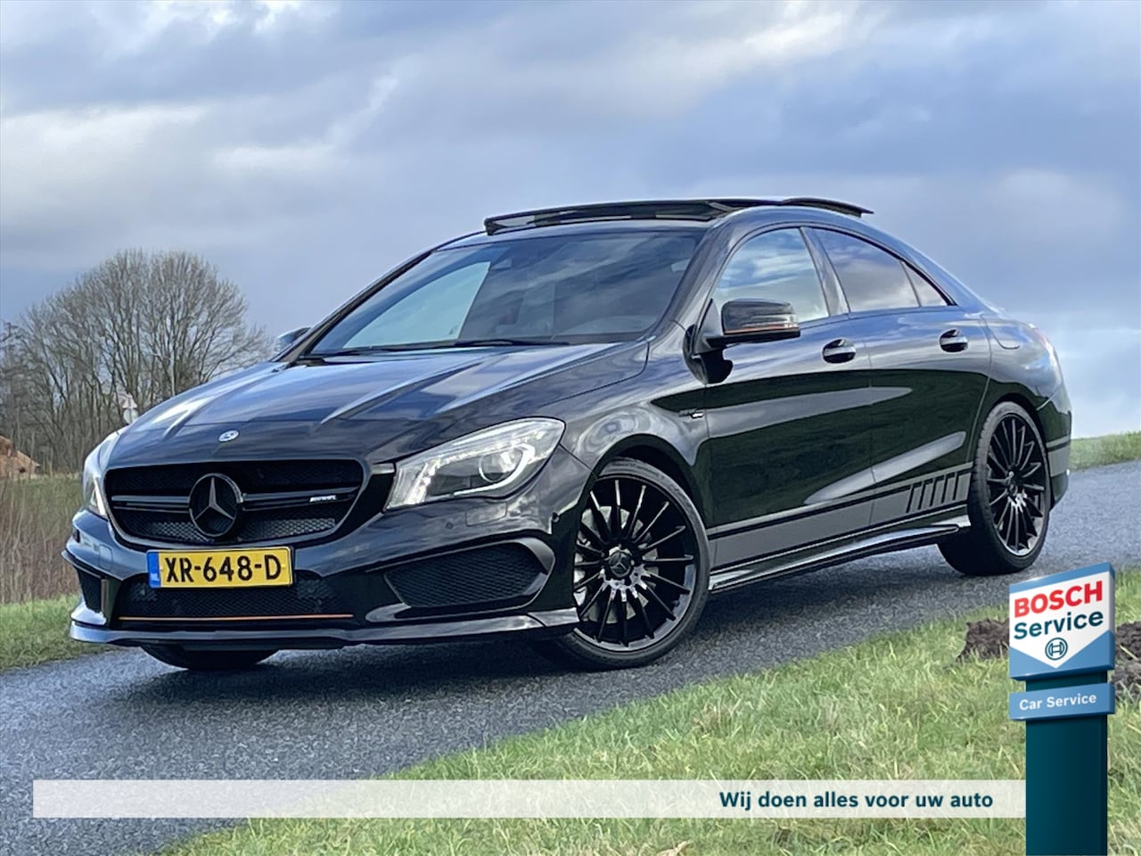 Mercedes-Benz CLA-Klasse - 45 AMG 360PK 4MATIC ORANGE ART EDITION / Pano / Keyless / Alcantara / Xenon / Grote Navi / - AutoWereld.nl