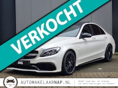 Mercedes-Benz C-klasse - AMG 63 S Edition 1 /BURMESTER/RECARO/PANO/CARBON/510 PK