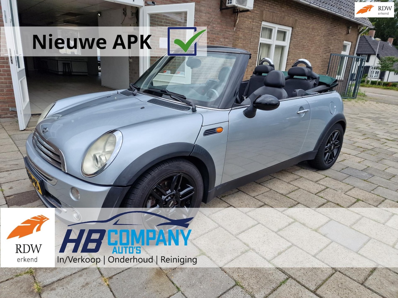 MINI Cabrio - Mini 1.6 Cooper| Zeer netjes| Airco| Nieuwe APK| Parkeersensoren - AutoWereld.nl