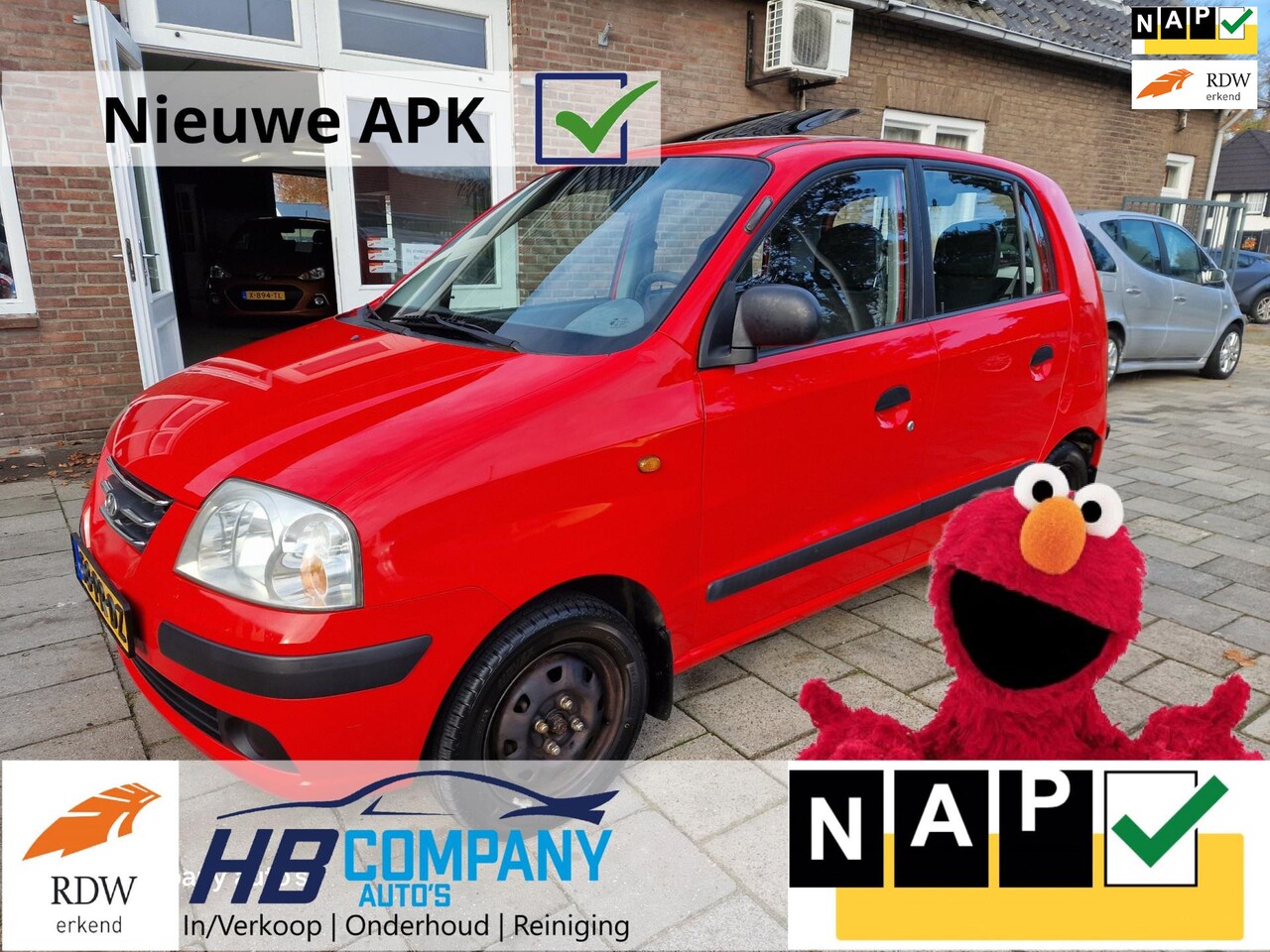 Hyundai Atos - 1.1i Active Sky| nw Dist.riem| nw APK| NAP| Eerste eigenaar| Panoramadak - AutoWereld.nl