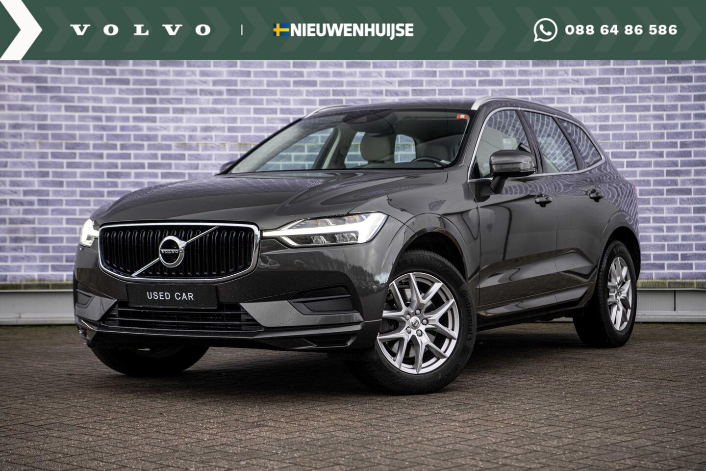 Volvo XC60 - 2.0 T5 Momentum | Lederen Bekleding | Adaptieve Cruise Control | Dimmende Binnen en Buiten - AutoWereld.nl