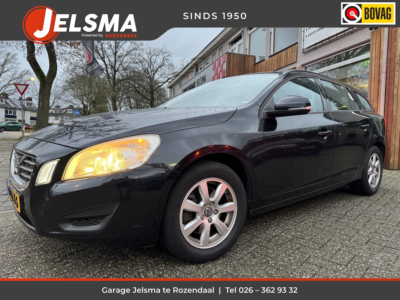 Volvo V60 - 1.6 D2 Kinetic 1.6 D2 Kinetic 115pk, Clima | Navi | Trekhaak - AutoWereld.nl