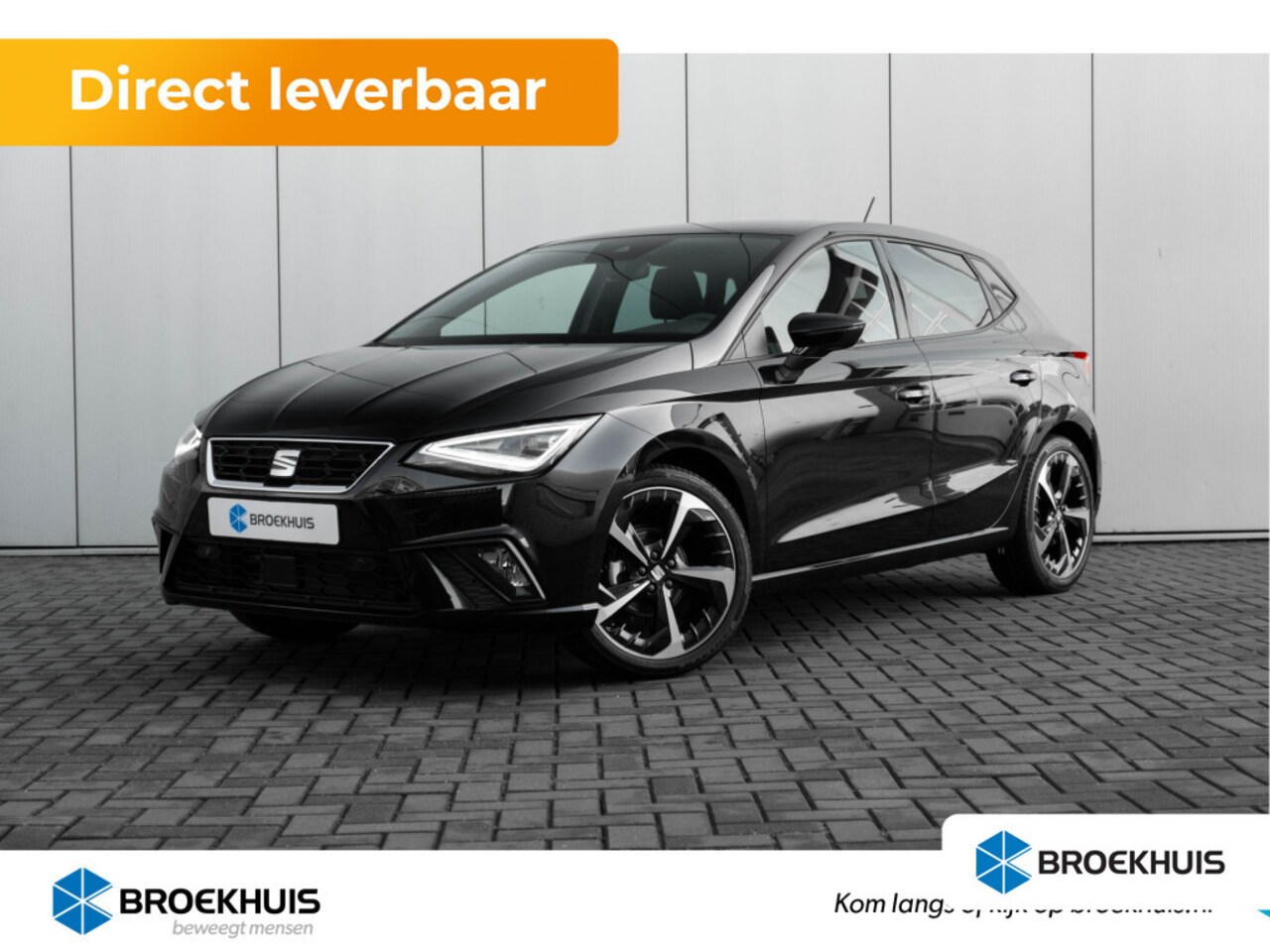 Seat Ibiza - 1.0 EcoTSI 95 5MT FR | 17 inch lichtmetalen velgen, (7J x 17) | Airconditioning automatisc - AutoWereld.nl