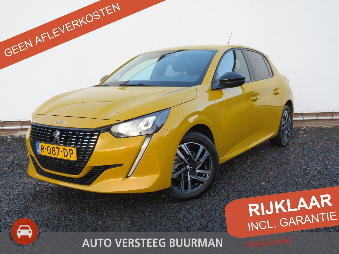 Peugeot 208 - 1.2 PureTech Allure Pack 1.2 PureTech Allure Pack, Automaat, ORG NL, Navigatie, Achterruitrijcamera, Carplay, 1e Ei - AutoWereld.nl