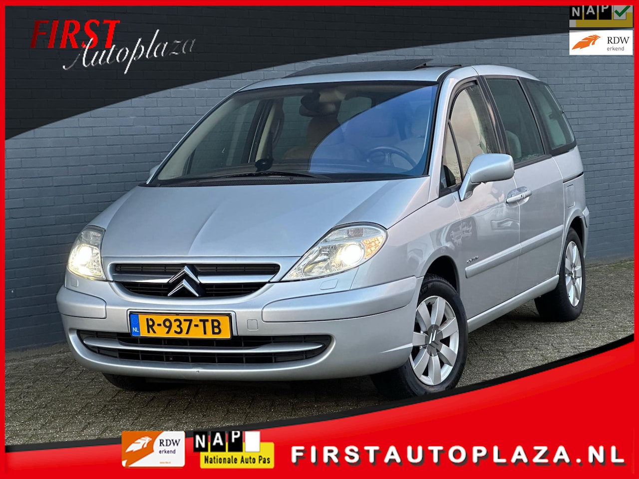 Citroën C8 - Exclusive LPG-G3 2 x ELEKTR. SCHUIFDEUREN/OPEN-DAK/CRUISE - AutoWereld.nl