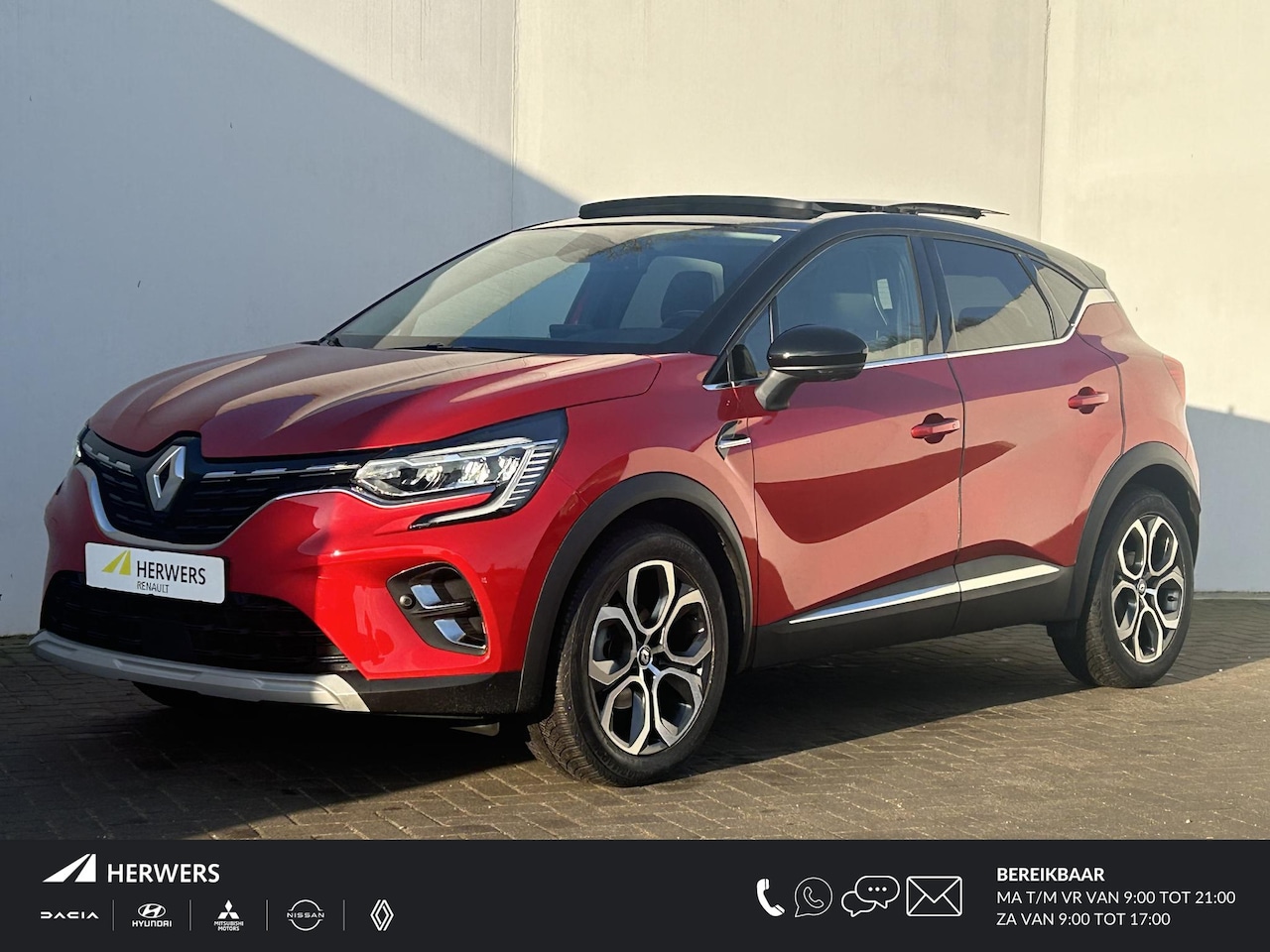 Renault Captur - 1.3 TCe 140 Intens Automaat / 1500KG Trekgewicht / Elektrisch Schuif-Kanteldak / Adaptieve - AutoWereld.nl