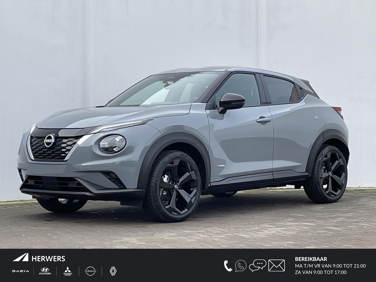 Nissan Juke - 1.6 Hybrid Tekna / Nieuw uit voorraad leverbaar / €7.250,- korting - AutoWereld.nl