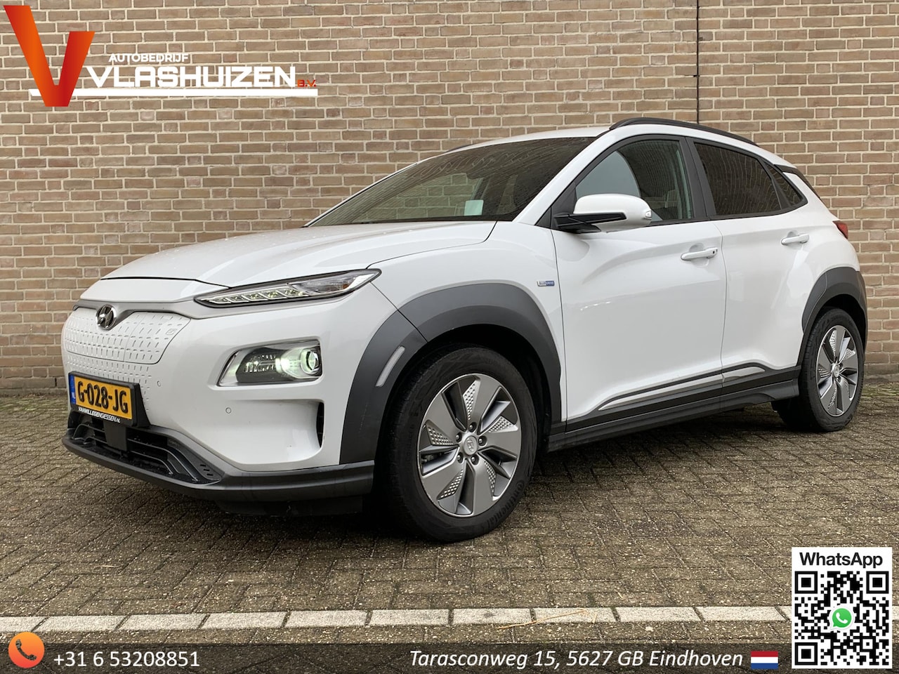 Hyundai Kona Electric - EV Premium 64 kWh | € 12.900,- NETTO! | Leder | Climate | Cruise | Navi | Camera | Stoelve - AutoWereld.nl