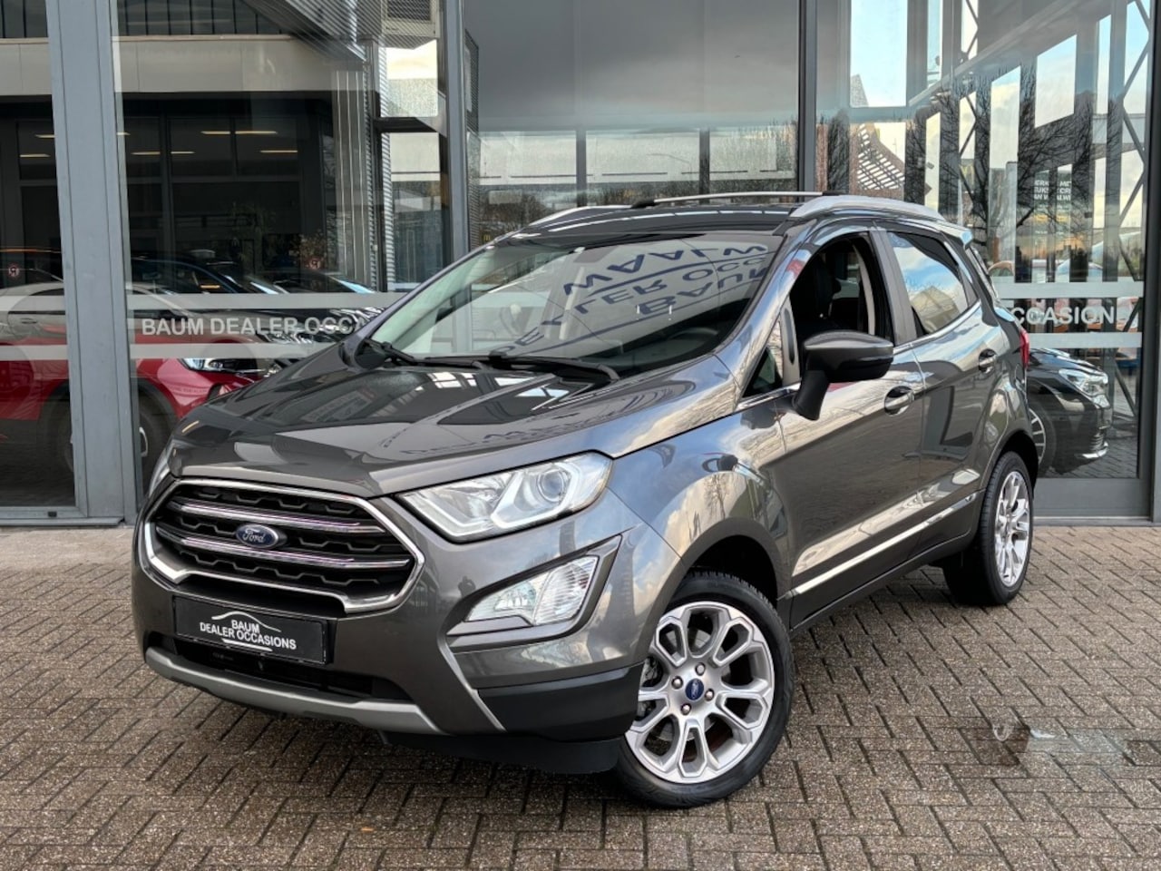 Ford EcoSport - 1.0 NAVI AIRCO/ECC PDC HALF LEDER CRUISE CONTROL - AutoWereld.nl