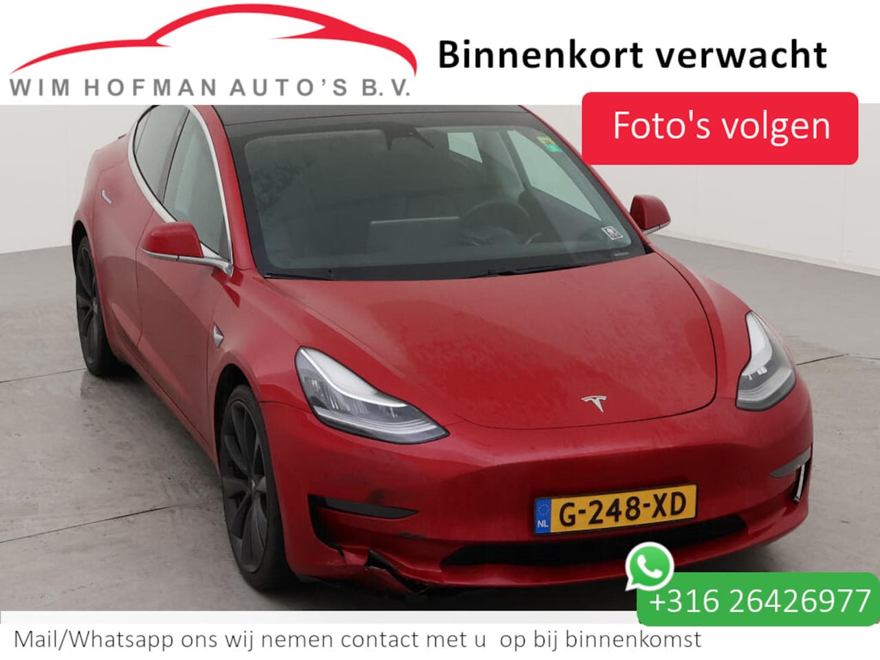 Tesla Model 3 - Performance AWD 75 kWh - AutoWereld.nl