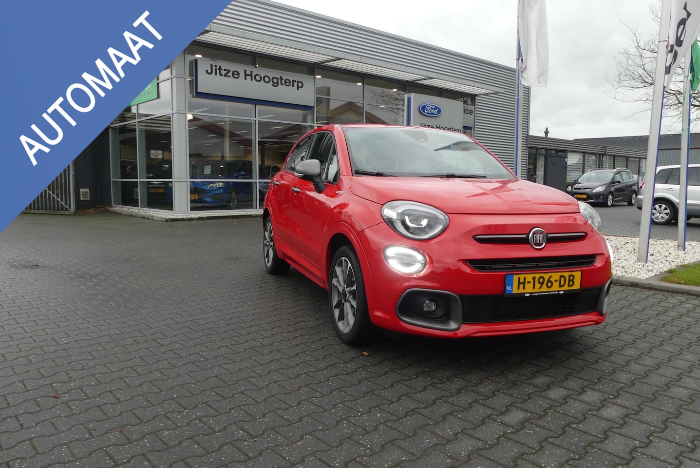 Fiat 500 X - 1.3 GSE Sport AUTOMAAT.NAVI.ADAPTIVE CRUISE.LEER.TREKHAAK. - AutoWereld.nl