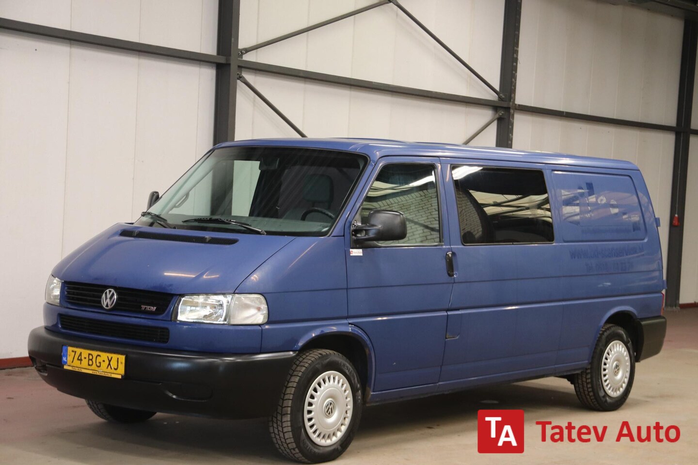 Volkswagen Transporter - 2.5 TDI AUTOMAAT LANG DC DUBBEL CABINE - AutoWereld.nl