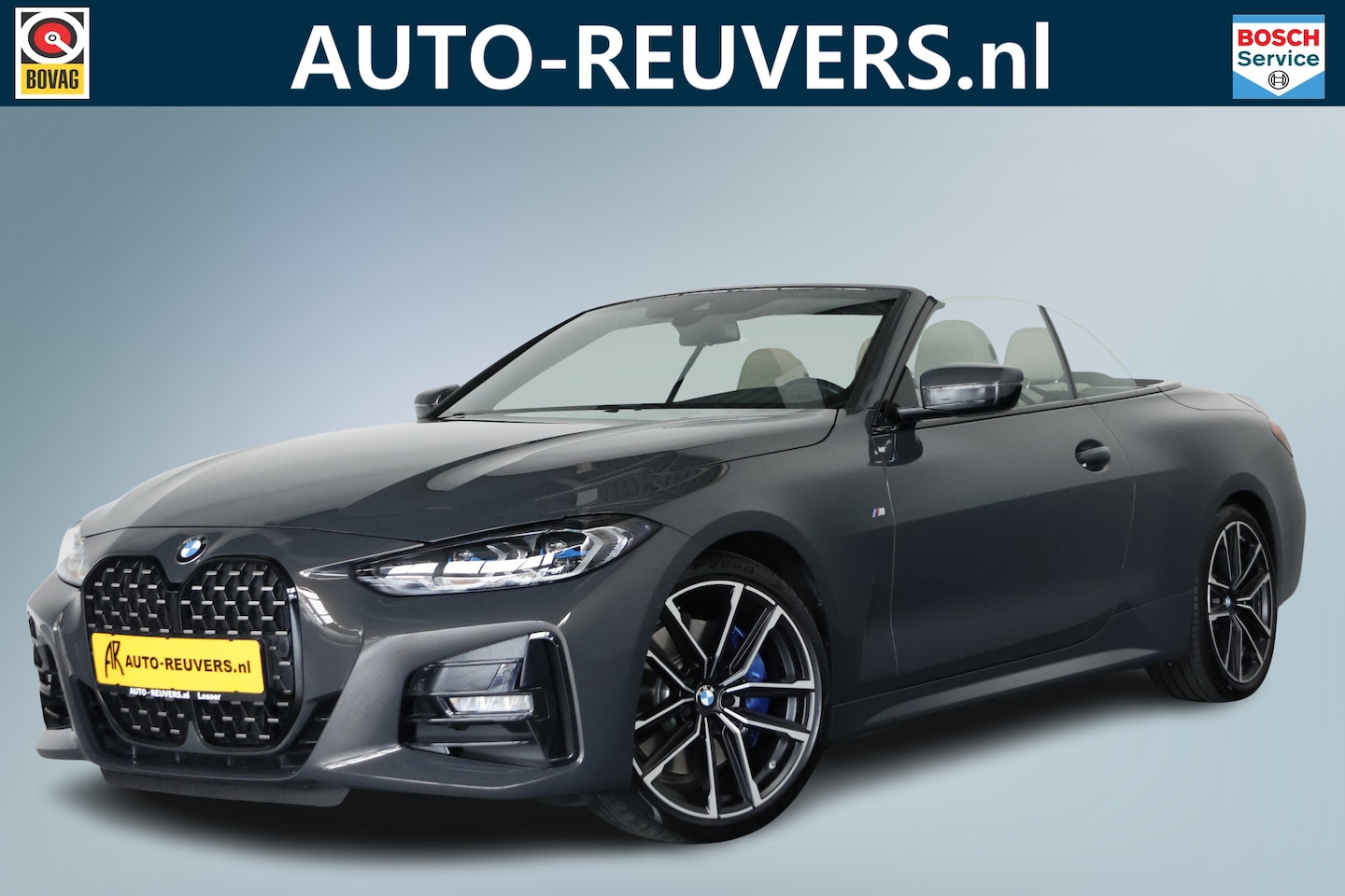 BMW 4-serie Cabrio - 430i M-Sport / Laser Leder / LED / CarPlay / Cam - AutoWereld.nl