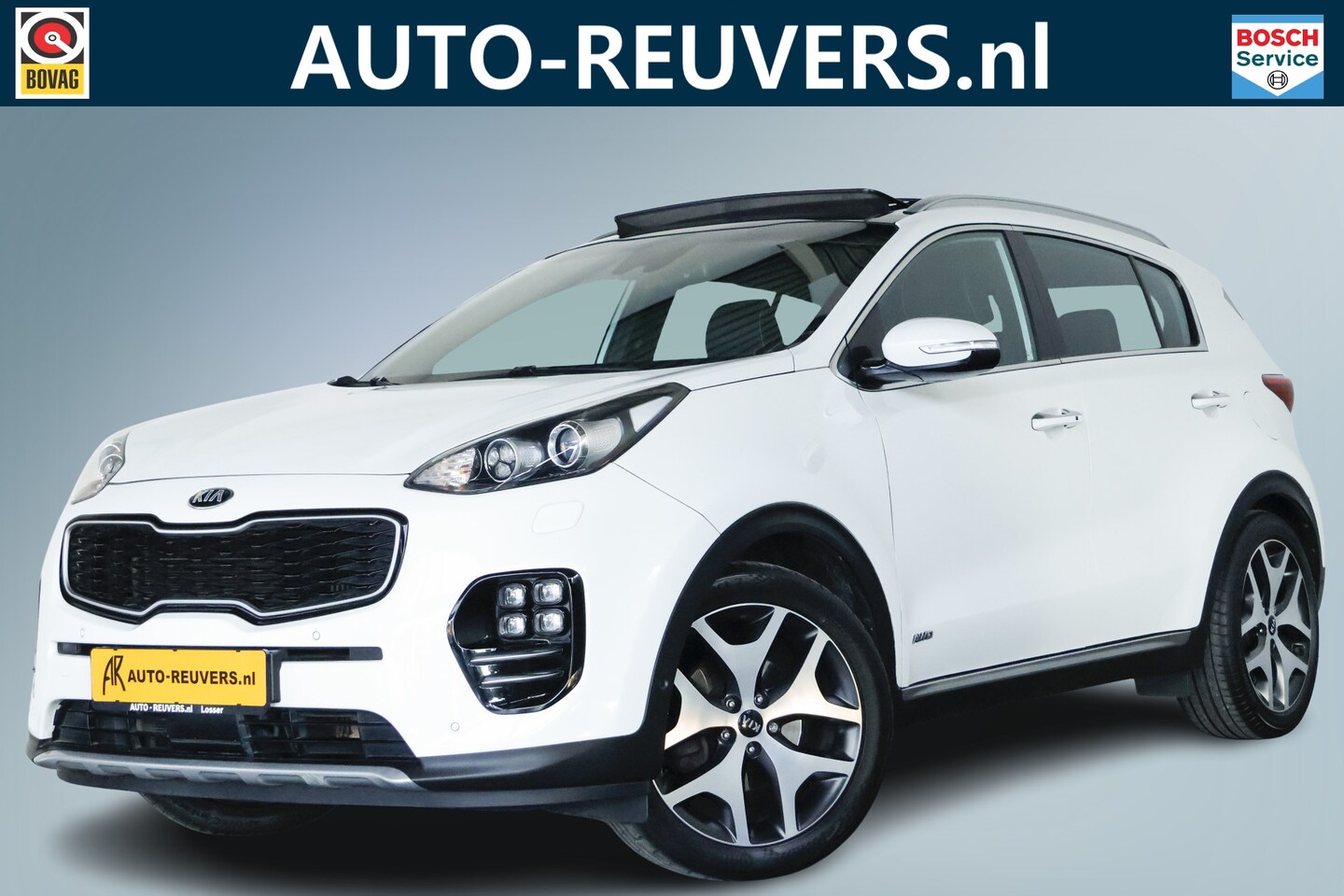 Kia Sportage - 1.6 T-GDI 4WD GT-Line Panorama / Opendak / Leder / JBL / CarPlay / Cam - AutoWereld.nl