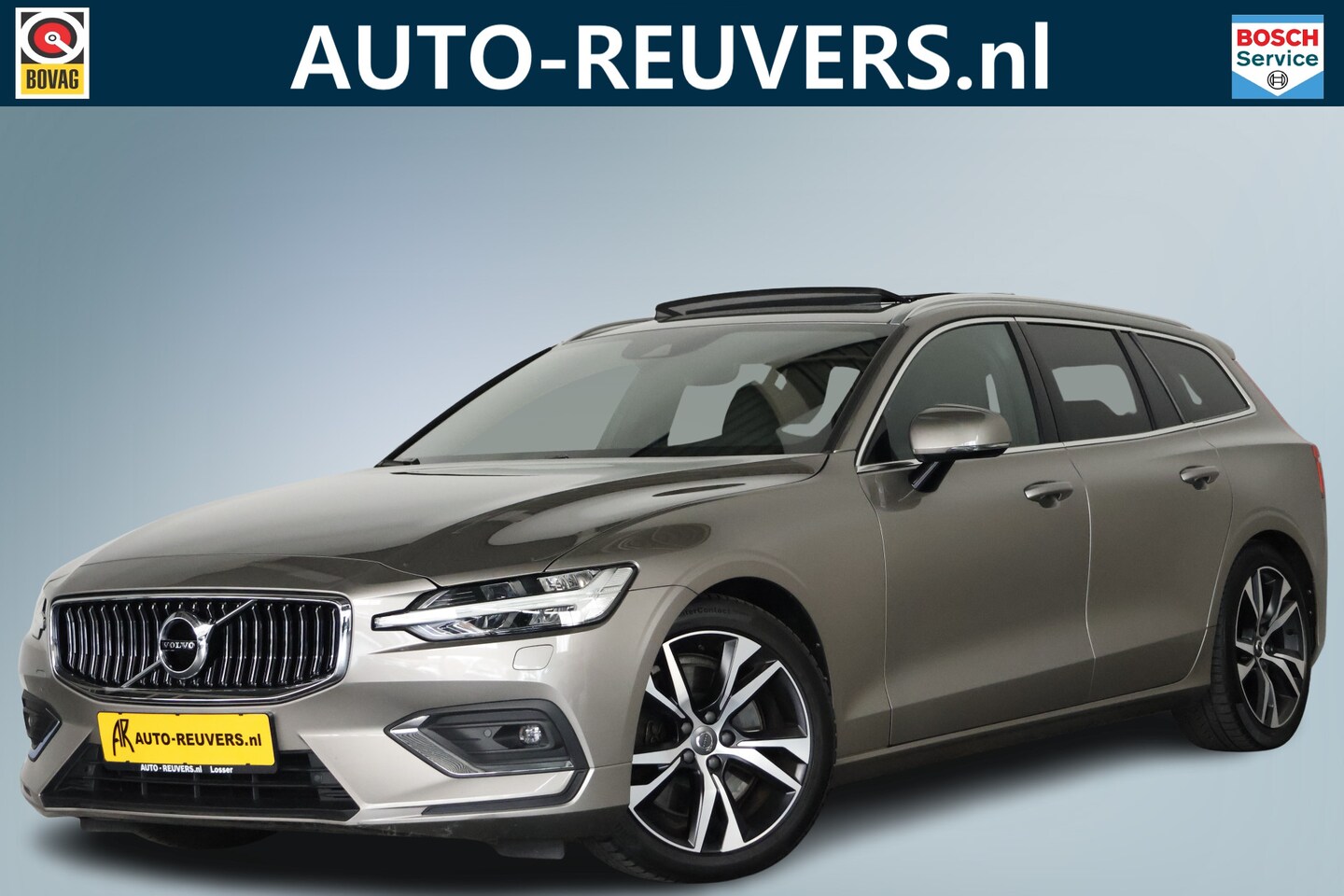 Volvo V60 - 2.0 T6 AWD Inscription Polestar 326 pK / Opendak / HUD / Pilot assist / HarmanKardon - AutoWereld.nl