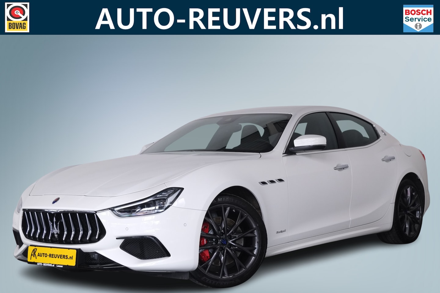 Maserati Ghibli - S 3.0 V6 GranSport Navigatie / Stoelverwarming / Carplay / Cruise Control / Soft Close - AutoWereld.nl