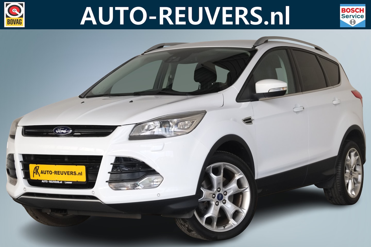 Ford Kuga - 1.6 Titanium 4WD / Automaat / Navi / Half leder / Trekhaak / Camera / Xenon / ACC - AutoWereld.nl