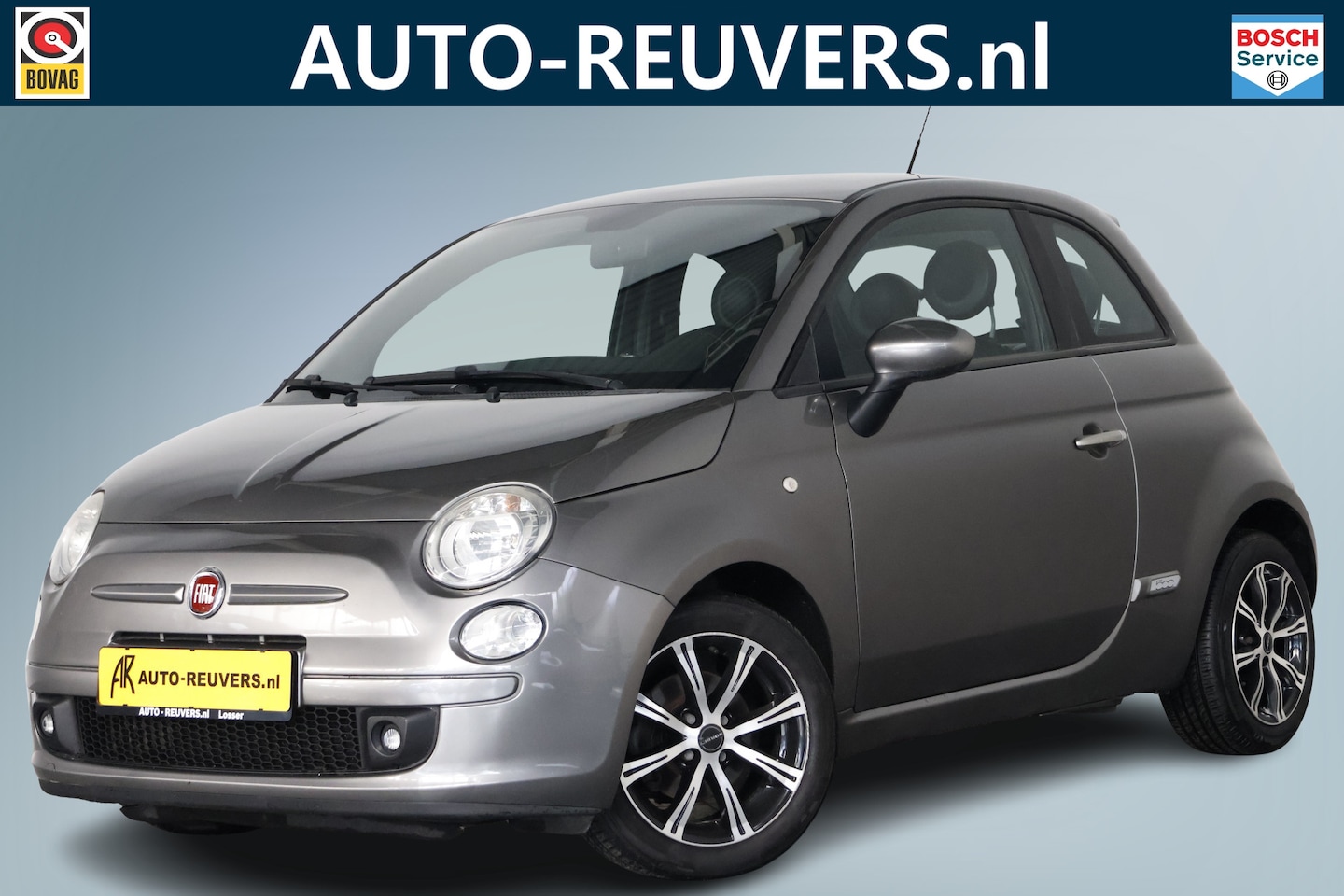 Fiat 500 - 0.9 TwinAir Plus / Leder / Clima / Lichtmetaal - AutoWereld.nl