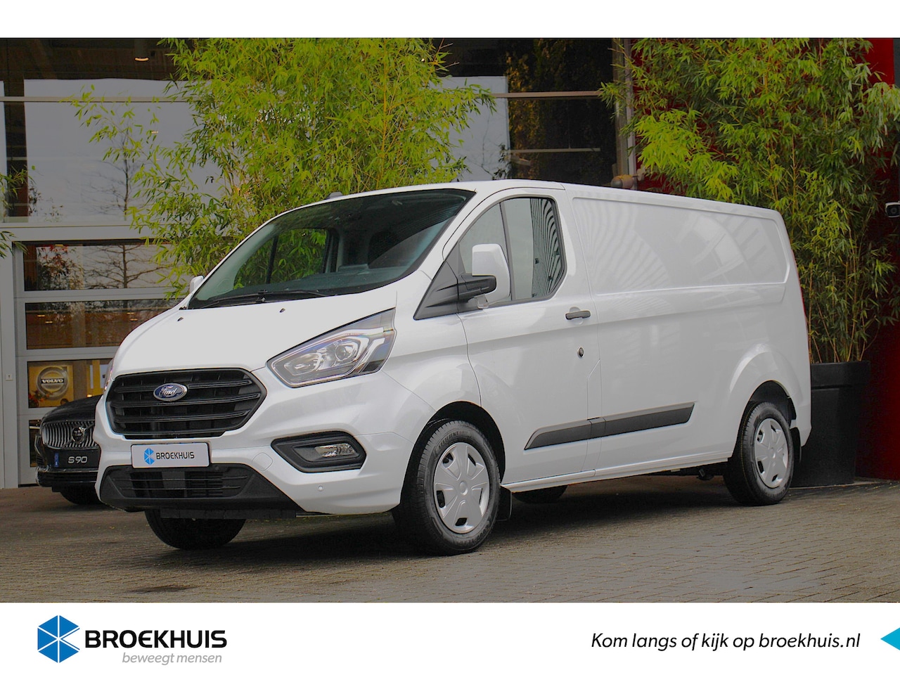 Ford Transit Custom - 300 L2H1 Trend 2.0 TDCI 130pk Automaat | betimmering | all season - AutoWereld.nl