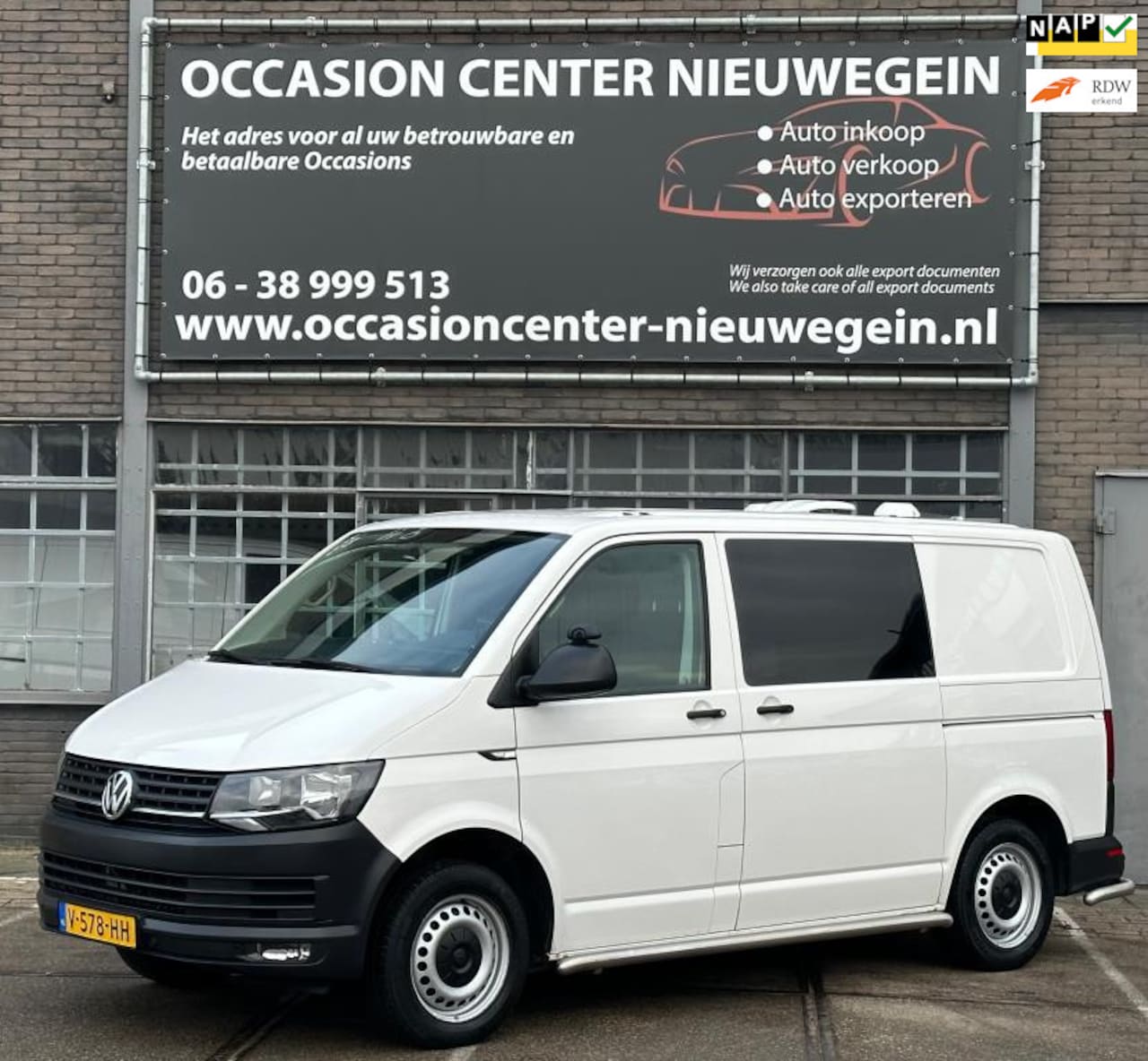 Volkswagen Transporter - 2.0 TDI DSG 2017 Hondenauto/EURO6/NAP - AutoWereld.nl