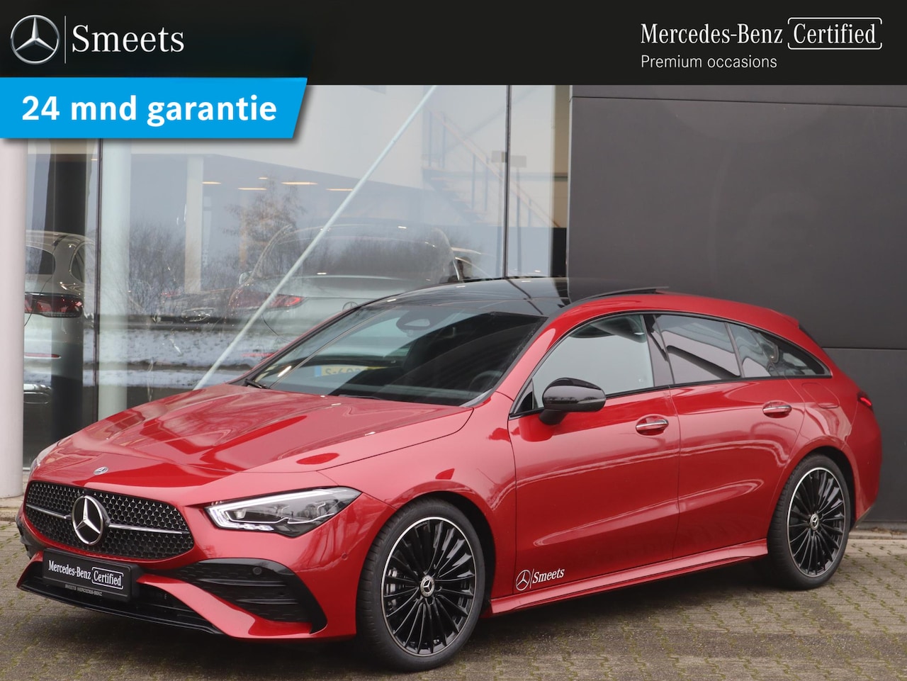 Mercedes-Benz CLA-klasse Shooting Brake - 180 Star Edition AMG Line | Panoramadak | Navigatie | Multispaak | LED | Camera | Automaat - AutoWereld.nl