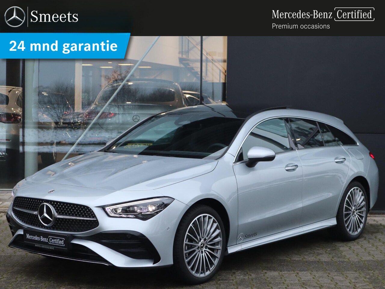 Mercedes-Benz CLA-klasse Shooting Brake - 250 e Star Edition AMG Line | Panoramadak | Trekhaak | Navigatie | Camera | LED | Multispa - AutoWereld.nl