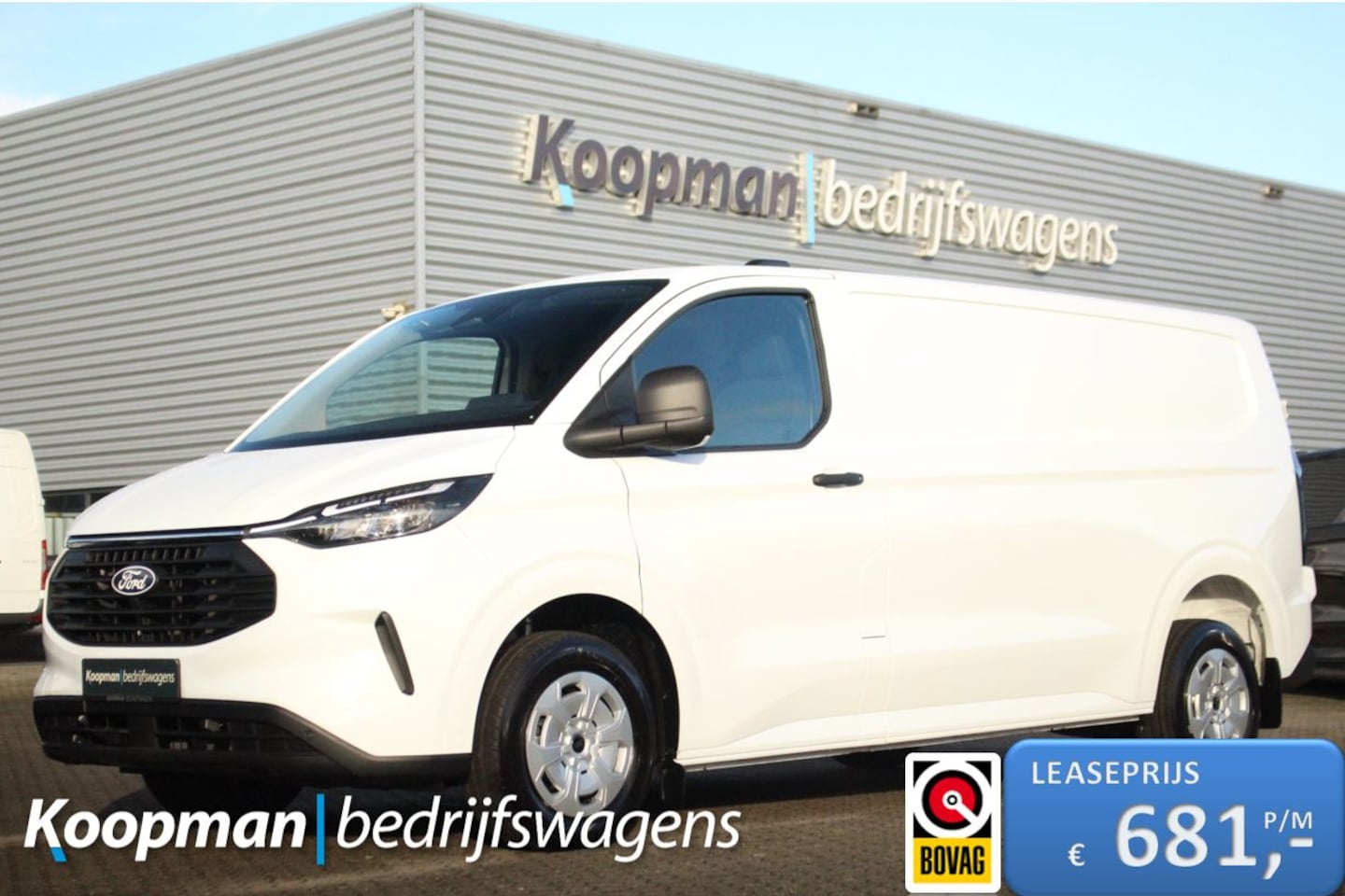 Ford Transit Custom - 320 2.0TDCI 136pk L2H1 Trend | Automaat | Carplay/Android | LED | Sync 4 13" | Keyless | C - AutoWereld.nl