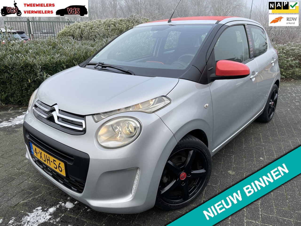 Citroën C1 - 1.2 PureTech Airscape Shine Airco Cruise Open Dak - AutoWereld.nl