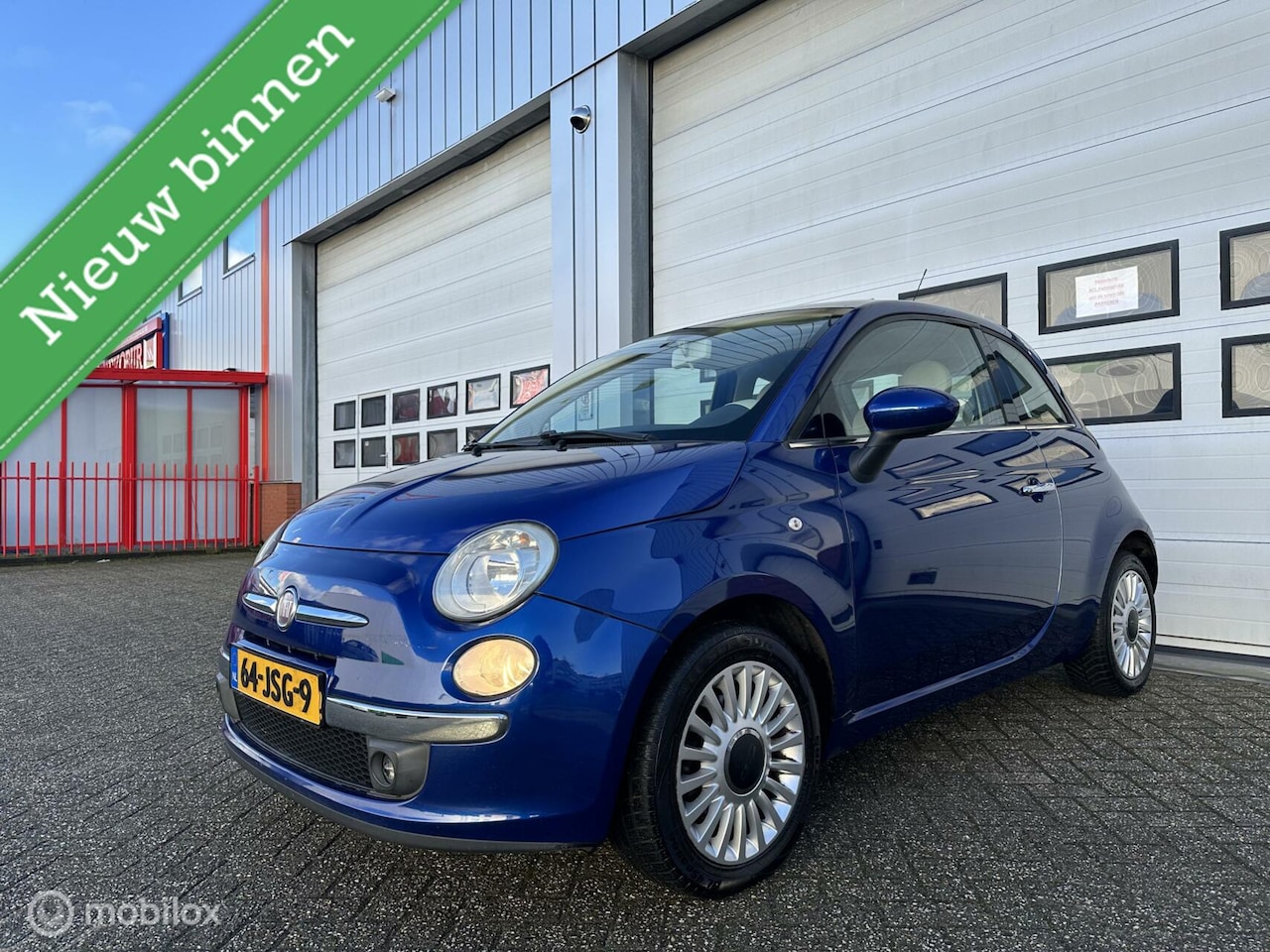 Fiat 500 - 1.4-16V Lounge/Pano.Dak/Airco/Navi/LM Velgen/NAP - AutoWereld.nl