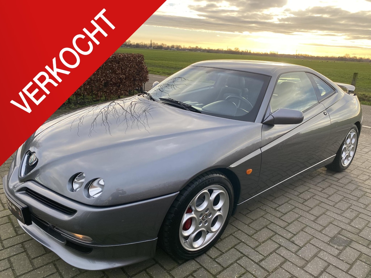 Alfa Romeo GTV - 3.0-24V V6 L 17 inch, sportstoelen, lederen bekleding, topstaat! - AutoWereld.nl