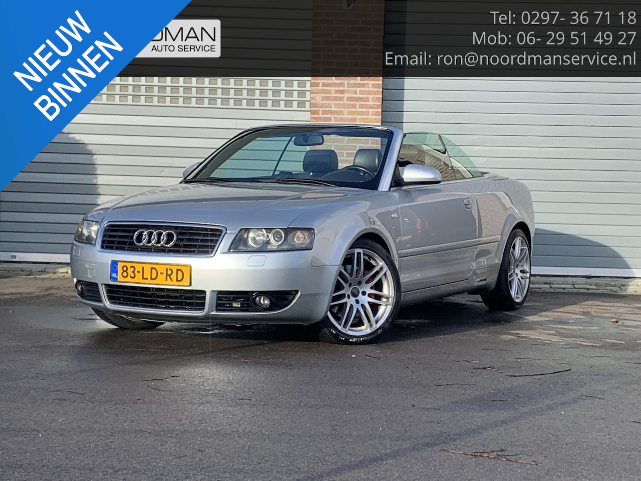 Audi A4 Cabriolet - 2.4 V6 Exclusive 2.4 V6 Exclusive - AutoWereld.nl