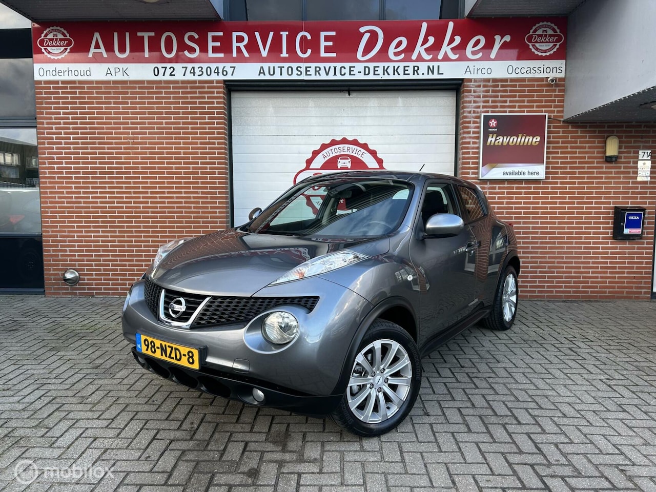 Nissan Juke - 1.6 Acenta I weinig km I nieuwe apk - AutoWereld.nl