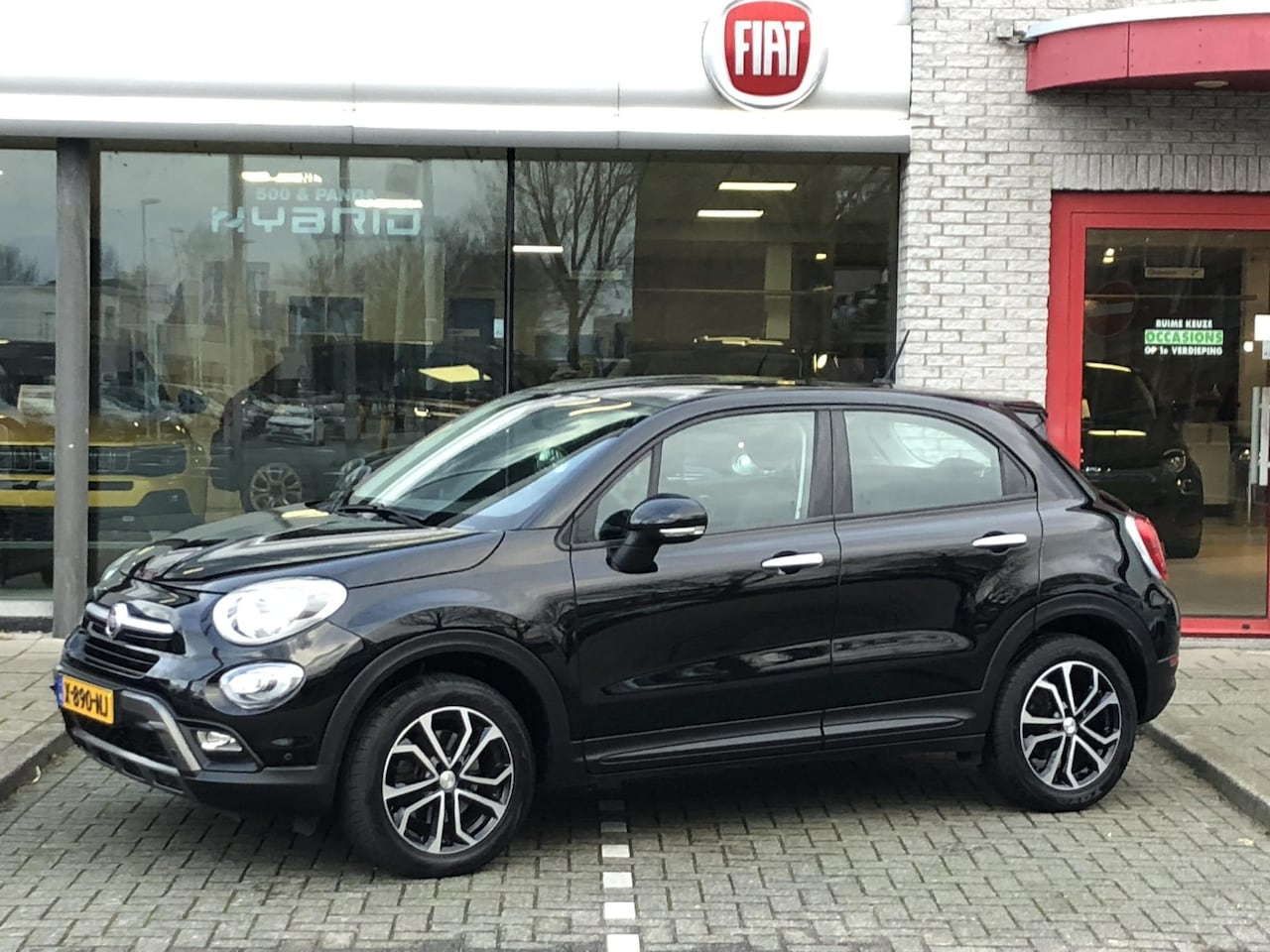 Fiat 500 X - 1.4 Turbo MultiAir PopStar NAVI|CLIMATE|APPLE/ANDROID|PDC|17"|STOELVERWARMING - AutoWereld.nl