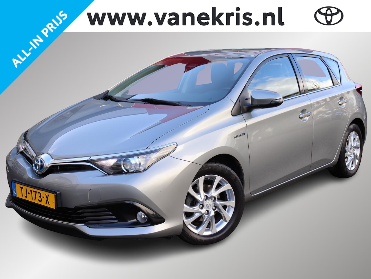 Toyota Auris - 1.8 Hybrid Aspiration 1.8 Hybrid Aspiration, Navi, Cruise Control - AutoWereld.nl