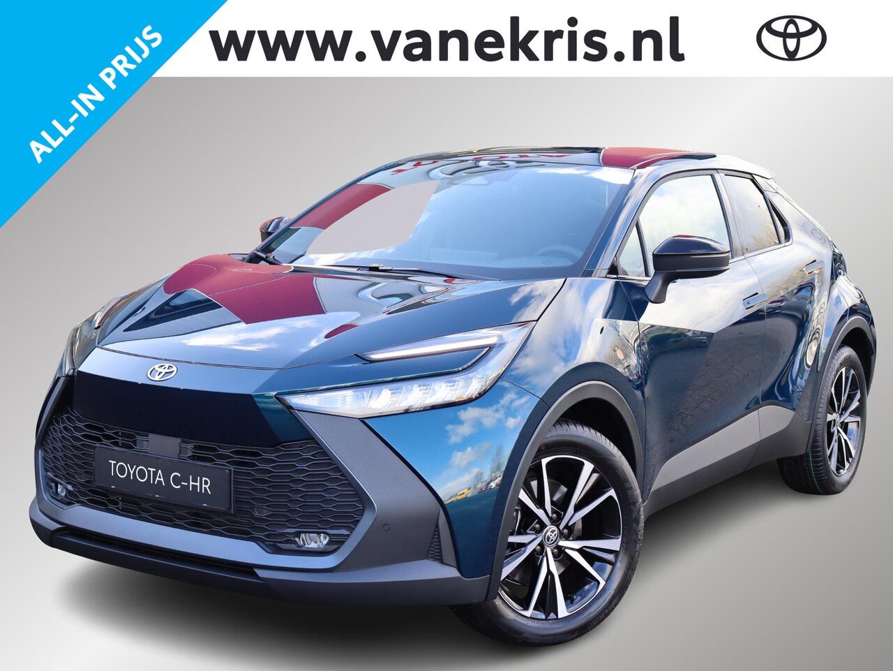 Toyota C-HR - 2.0 Plug-in Hybrid 220 Dynamic , Nieuw! Uit voorraad leverbaar - AutoWereld.nl